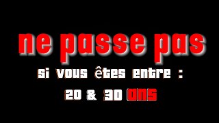 Voici 3 vérités que vous devez absolument savoir si vous avez entre 20 et 30 ans [upl. by Vivle981]