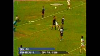 Stagione 19811982  Pescara vs Inter 04 [upl. by Certie327]