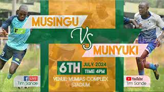 Live Musingu vs Munyuki Kakamega County FinalsKSSSA [upl. by Vocaay736]