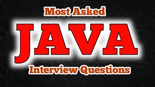 Java Most Asked Interview Questions 😎  Freshers Java Interview Questions  java [upl. by Ardell]