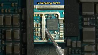 Ic Reballing Tricks technology mobilerepair [upl. by Eilrebmik581]