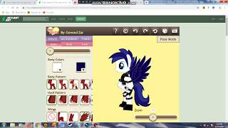 Making Aldrin in Pony Creator V3 includes missing mane and tail [upl. by Aeet]