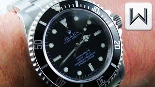 Rolex Submariner “No Date” Chronometer 14060M Luxury Watch Review [upl. by Buseck]