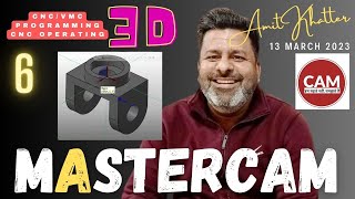 How to do programming in mastercam 2024 with Different Setup Step by step tutorials for beginners [upl. by Ahsinam324]