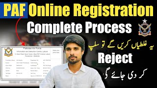 How to Apply Online For Air Force  Air Force Online Registration [upl. by Manup]