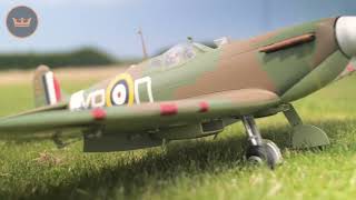 Durafly PNF Supermarine Spitfire Mk2a WWII fighter EPO 1100mm 60s Clip [upl. by Areid366]