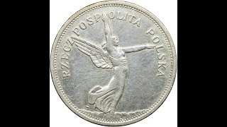 Polska II RP 5 złotych 1930 Nike Warszawa st 2 16766677636 [upl. by Jump]