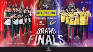 JADWAL GRAND FINALS MSC 2023 18 JUNI 2023  ONIC ESPORTS VS BLACKLIST INTERNATIONAL [upl. by Suciram]