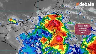 Alerta por llegada de tormenta tropical Sara en Chiapas Campeche Quintana Roo Yucatán y Tabasco [upl. by Chance]