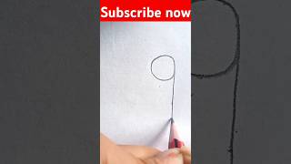 Easy cat drawing to number 9 🐱shorts drawing youtubedrawing easydrawing viralshorts subscribe [upl. by Retswerb841]