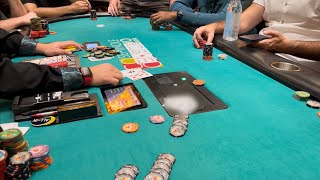 A 10000 MONSTER hand versus POKER VILLIAN  Poker Vlog 272 [upl. by Salomie]