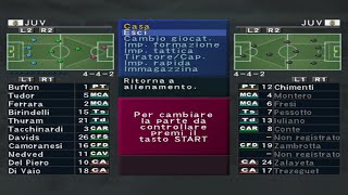 statistiche dei giocatori della juventus su pro evolution soccer 3 [upl. by Faria]