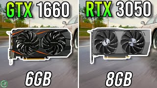 GTX 1660 vs RTX 3050 8GB  Should You Upgrade [upl. by Seni]