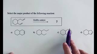 Ringclosing metathesis example [upl. by Ainatit]