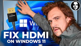 How to Fix HDMI Connection Not Working On Windows 11 [upl. by Luapnhoj]