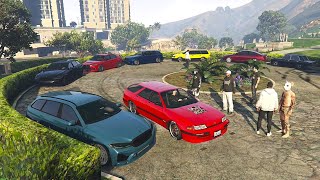 RidenChill Car Meet 21  One Last Chill GTA Online [upl. by Akienom]