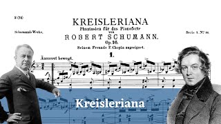 Josef Hofmann plays Schumanns Kreisleriana Op 16 abridged [upl. by Mildrid]