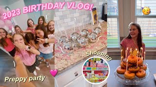 2023 PREPPY Birthday weekend in my life vlog 🎂💗  Mia Elizabeth [upl. by Pacificas]