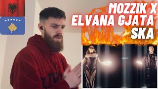 🇦🇱🇽🇰 Mozzik x Elvana Gjata  Ska HYPE UK 🇬🇧 REACTION [upl. by Sorci387]