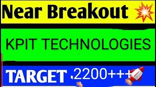 KPIT TECHNOLOGIES SHARE LATEST NEWS TODAYKPIT TECH SHARE ANALYSISKPIT TECH SHARE TARGETKPIT TECH [upl. by Hebrew667]