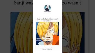 Sanji was lucky🤧 luffy sanji anime onepiece shorts viral [upl. by Drannek]