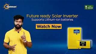 Solar ProMax MPPT PCU feature  lithium Ion battery Compatible  Best Solar Inverter In India [upl. by Leiso564]