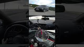 Audi RS5 42 FSI V8  100200 Kmh Acceleration  Epic Quattro Power [upl. by Cul]