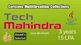 TechM round 2 java interview questions and answers  Microservices interview questions [upl. by Anal]