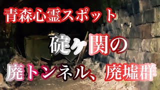 【青森県心霊スポット】青森県 碇ヶ関の廃墟、廃トンネルで心霊現象が起きるか検証！ [upl. by Noremmac280]