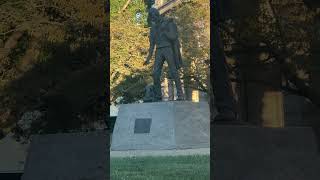 Most unique Abraham Lincoln statue in Taylorville IL [upl. by Kelwunn364]