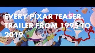 From 1995 to 2019 the history of Pixar teaser trailers [upl. by Iy]