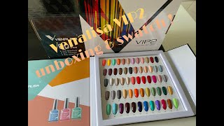 Venalisa VIP2 gel polish set unboxing amp swatching [upl. by Draner270]