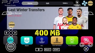 eFootball 2024 PPSSPP Chelito 19  PES 2024 PSP C19 ISO No Savedata amp No Textures Graphics 4k [upl. by Nnyl]