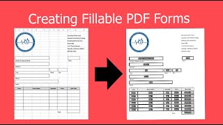 Creating Fillable PDF Forms in Acrobat Pro DC [upl. by Jedthus]