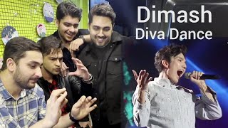 My Friends React to Dimash  Diva Dance First Time Hearing [upl. by Noj541]