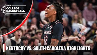 Kentucky Wildcats vs South Carolina Gamecocks  Full Game Highlights  ESPN College Basketball [upl. by Bysshe]