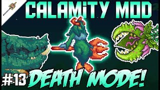 Plantera  Leviathan Death Mode Boss Fights Calamity Mod Death Mode Lets Play Episode 13 [upl. by Zerla]