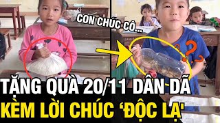 Học sinh vùng cao TẶNG QUÀ 2011 khiến dân mạng CƯỜI RA NƯỚC MẮT vì độ độc lạ  Tin Ngắn 3 Phút [upl. by Gibbeon625]