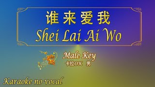 谁来爱我 【卡拉OK 男】《KTV KARAOKE》  Shei Lai Ai Wo Male [upl. by Tisbe]