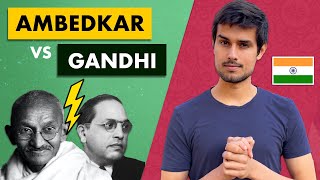 Ambedkar vs Gandhi  Who was right about Casteism  Dhruv Rathee [upl. by Kristofor]