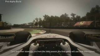 Official F1 2010 game preview [upl. by Eanrahc]