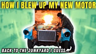 Junkyard Motor First Start Proving The Internet Wrong [upl. by Marquardt]