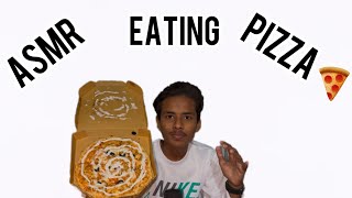 ASMR Mukbang  asmr Eating Pizza 🍕 [upl. by Lancey]