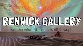 A Walk Around the Renwick Art Gallery  Smithsonian Museum Tour [upl. by Riocard]