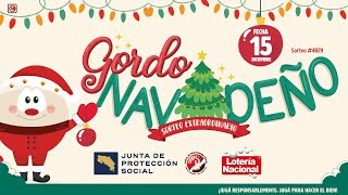 SORTEO EXTRAORDINARIO DE NAVIDAD “GORDO NAVIDEÑO 2024” N°4829 151224 JPS [upl. by Buskus]