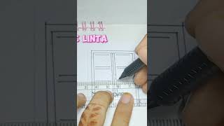 door cutting DIY for Journal 💜 bollywood arijitsingh love song journal shorts [upl. by Ralf]