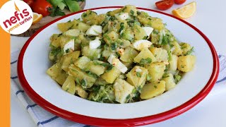 Patates Salatası Tarifi  Nasıl Yapılır [upl. by Tina]