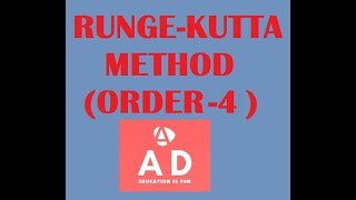 Runge Kutta MethodOrder 4 made easy [upl. by Carolin]