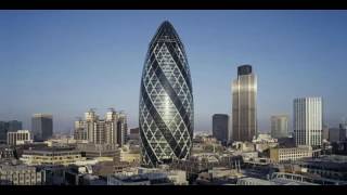 30 St Mary Axe Gherkin Tower Beautiful Tower in London UK [upl. by Ario445]