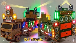 NEW Eicher Mini Box DJ Truck  Ganpati Visarjan Mini DJ Setup with Sharpy Lights StepbyStep Guide [upl. by Iridis]